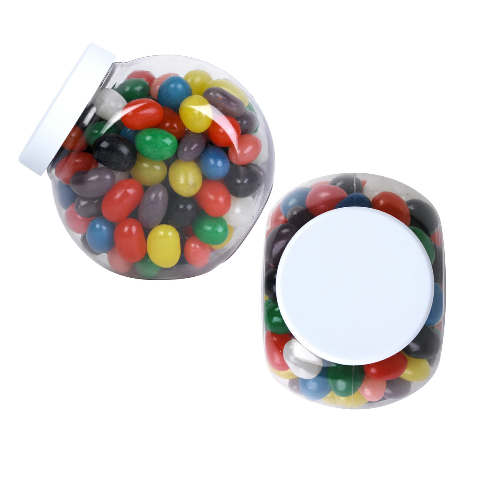 Assorted Colour Mini Jelly Beans in Container - Image 2